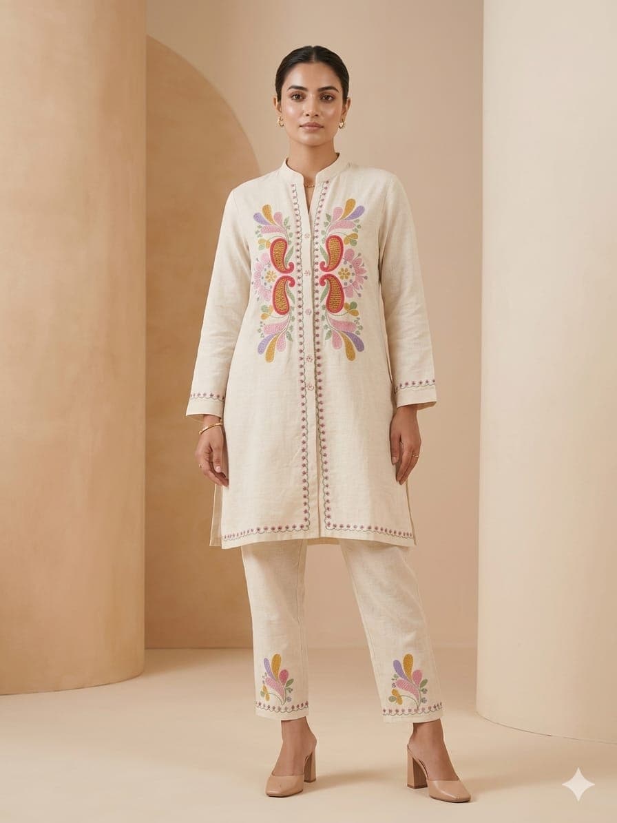 Ivory Paisley Co-ord